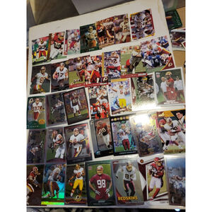 385+ Large Lot NFL Trading Cards Vintage Modern Inserts Rcs Washington Redskins